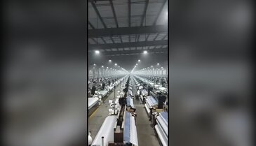 Tekstil sektörü baştan yazılıyor! 5 bin tezgahlı insansız fabrika kuruldu...