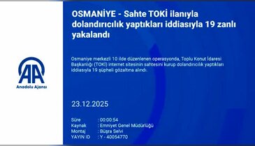 Bursa'da uzantıları bulunan TOKİ dolandırıcılığı çökertildi
