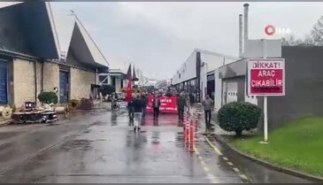 Bursa'da metal işçileri ayakta! Bir fabrikada daha eylem başladı...