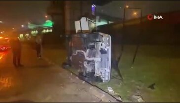 Bursa'da gece yarısı korkutan olay! Az kalsın canından oluyordu