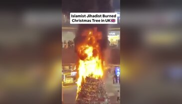 Müslümanlar Noel ağacını ateşe verdi dendi, gerçek ortaya çıktı...
