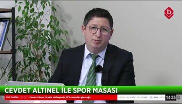 Cevdet Altınel ile Spor Masası 26 Aralık 2025 Mustafa Gönden
