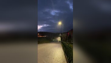 2-Bursa'nın bir ilçesinde kar yağışı başladı!