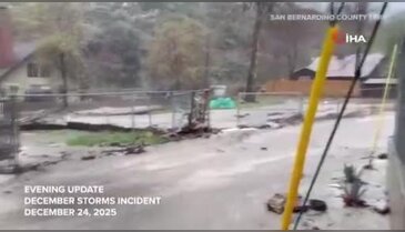 California'da 72 saatte rekor yağış: 3 ölü