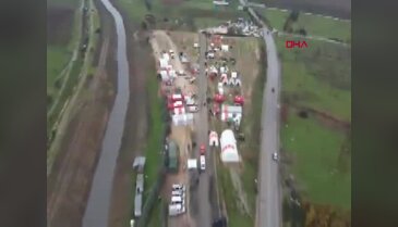 Bursa'da AFAD'dan dev tatbikat! 9,5 saat sürdü, yüzlerce personel katıldı...