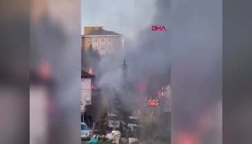 Bursa'dan da ekiplerin desteğe gittiği çatışma kamerada! Mermiler havada sayıldı...