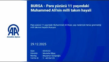Bursa'da engel tanımayan yüzücü: 11 yaşındaki Muhammed Ali milli takıma göz kırpıyor