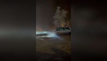 Uludağ'da bir anlık şov pahalıya patladı! Çok sayıda sürücü...