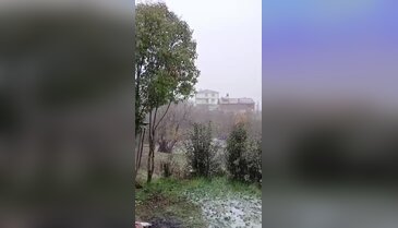 Bursa'ya akşamüstü kar sürprizi!