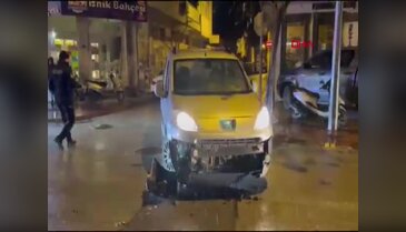 Bursa'da yağışla birlikte yine kaza haberi geldi! 1 yaralı var...