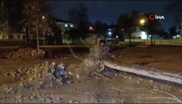 Bursa'da şiddetli rüzgar ağacı devirdi!