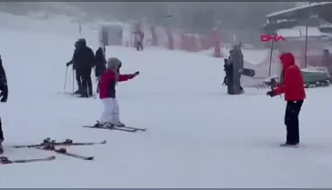 Beyaz Cennet'te kaza alarmı: Uludağ'da 7 tatilci hastanelik oldu...