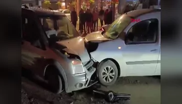 Bursa'da kaza haberlerinin ardı arkası kesilmiyor! Kafa kafaya çarpıştılar...