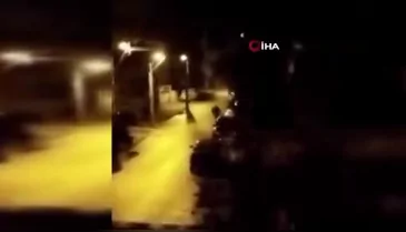 Havaya ateş açan şahıs yaptığıyla hayrete düşürdü