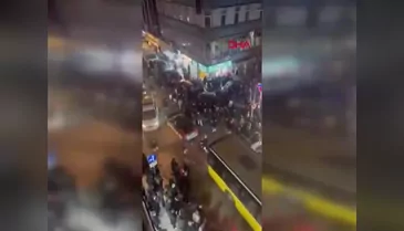Motosikletli saldırganla şehirden göbeğinde ortalığı kana buladı! Ölü ve yaralılar var...