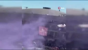 Futbol maçında talihsiz kaza: Sahaya inmek istemişti...