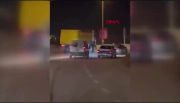 Seyir halindeki kamyona pompalı tüfekle saldırı!