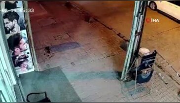 Kaldırımda arkadaşını beklerken canından oldu: Silah sesleri böyle kaydedildi...
