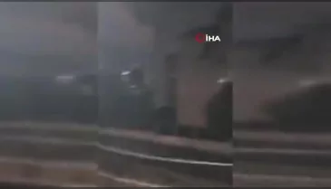Bursa bu gece resmen felaketi yaşıyor! Araçlar, daireler zarar gördü...