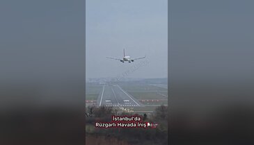THY pilotundan ders olarak okutulacak iniş! O anlar kamerada...