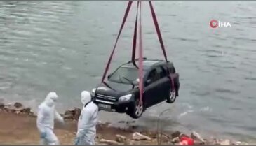 Elif'in hayatını kaybettiği araba gölden çıkartıldı