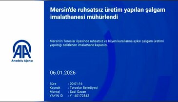 Ruhsatsız üretim yapan imalathane mühürlendi! Görüntüler mide bulandırdı...