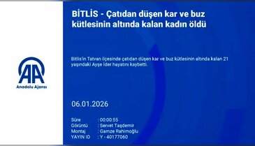 Çatıdan düşen kar kütlesi genç kızın hayatına mal oldu! O anlar kamerada...