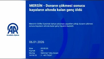 Kayaların altında kalan genç can verdi!