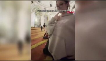 Sosyal medyadan tepki yağmıştı: Camideki videoya soruşturma!