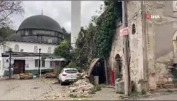 Bursa'da kilise çöktü: Mahalle muhtarından acil çağrı!
