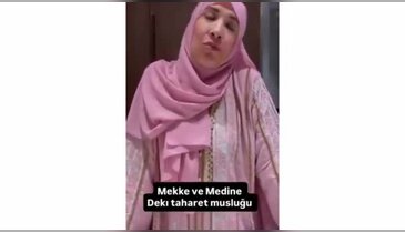 Mekke'de tuvalette gördüğü şeye hayran kaldı!