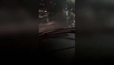 Bursa'da sağanak yağış...