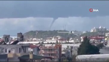 Antalya'da panik yaratan olay: Böyle görüntülendi...