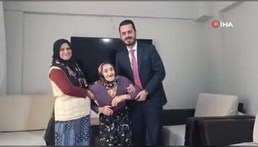 Bursa'da 121 yaşındaki Saadet teyzenin hayali gerçek oldu