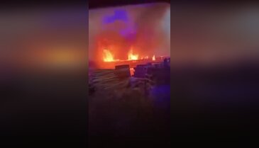 Bursa'da büyük yangın! Alevler şehrin birçok noktasından görülüyor...