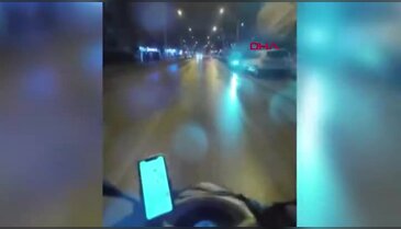 Bursa'da feci kaza: Aniden yola çıktı! İşte o anlar...