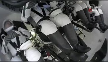 NASA, tarihinde ilk kez tıbbi tahliye gerçekleştirdi! O anlar kamerada...
