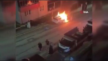 Bursa'nın farklı noktalarında alev topları!