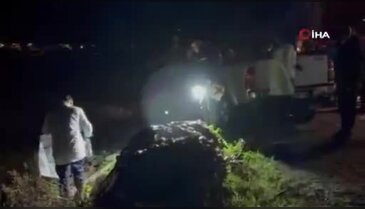 Araç yangını diye gittiler, yanmış halde buldular...