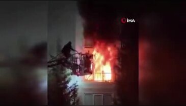 Bursa'da korkutan dakikalar! Zorlukla binadan çıkarıldılar