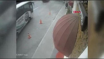 Kentin göbeğinde korkunç anlar: Neredeyse facia yaşanacaktı...