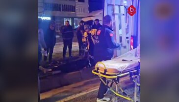 Bursa'da kontrolden çıkan motosiklet devrildi! Genç sürücü hastanelik oldu...