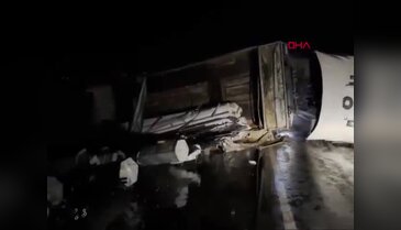 Bursa'da gece mesaisi! Yol kilometrelerce tıkandı