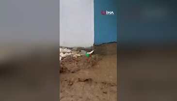 Bir kentimizi sel götürdü!