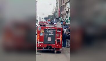 Bursa'da panik anları!