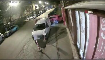 Ortalığı savaş alanına çevirip oradan kaçtı!