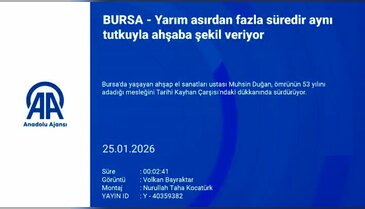 Bursa'da yarım asırlık emek: Bir meslek, bir ömür, bir dükk&acirc;n...