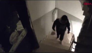 Yenge vahşetinde yeni görüntüler! Her şey 4 dakikada oldu