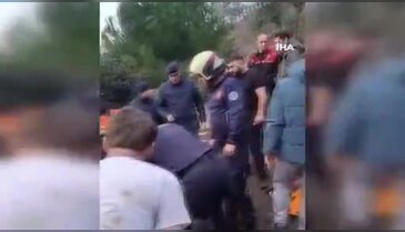Bursa'da su kuyusuna inen baba-oğul canında oluyordu! Kalp masajı hayata döndürdü...