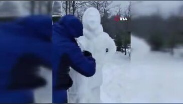 Bursa Uludağ'da gören bir daha baktı!